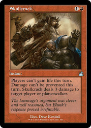 Skullcrack (Retro Frame)\nRavnica Remastered - Retro Frame\nSingle\nMagic The Gathering