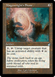Magewright's Stone (Retro Frame)\nRavnica Remastered - Retro Frame\nSingle\nMagic The Gathering