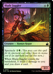 Blade Juggler\nRavnica Remastered\nSingle\nMagic The Gathering