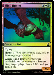 Blind Hunter\nRavnica Remastered\nSingle\nMagic The Gathering