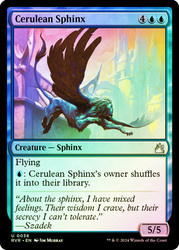 Cerulean Sphinx\nRavnica Remastered\nSingle\nMagic The Gathering