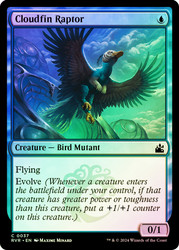 Cloudfin Raptor\nRavnica Remastered\nSingle\nMagic The Gathering
