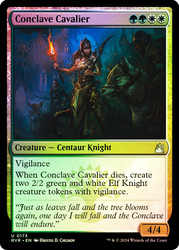 Conclave Cavalier\nRavnica Remastered\nSingle\nMagic The Gathering