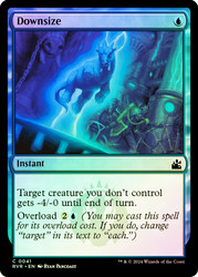 Downsize\nRavnica Remastered\nSingle\nMagic The Gathering