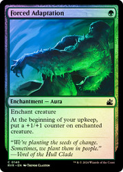 Forced Adaptation\nRavnica Remastered\nSingle\nMagic The Gathering