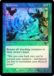 Aetherize (Retro Frame)\nRavnica Remastered - Retro Frame\nSingle\nMagic The Gathering