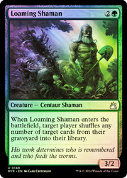 Loaming Shaman\nRavnica Remastered\nSingle\nMagic The Gathering
