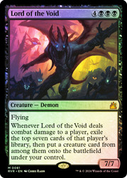 Lord of the Void\nRavnica Remastered\nSingle\nMagic The Gathering