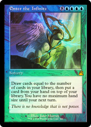 Enter the Infinite (Retro Frame)\nRavnica Remastered - Retro Frame\nSingle\nMagic The Gathering