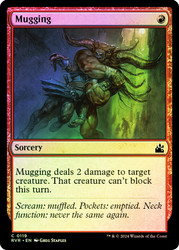 Mugging\nRavnica Remastered\nSingle\nMagic The Gathering