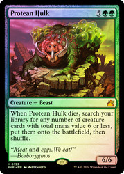 Protean Hulk\nRavnica Remastered\nSingle\nMagic The Gathering