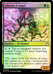 Selesnya Evangel\nRavnica Remastered\nSingle\nMagic The Gathering