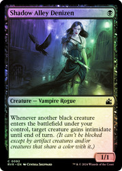 Shadow Alley Denizen\nRavnica Remastered\nSingle\nMagic The Gathering