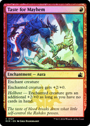Taste for Mayhem\nRavnica Remastered\nSingle\nMagic The Gathering