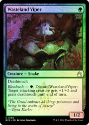 Wasteland Viper\nRavnica Remastered\nSingle\nMagic The Gathering