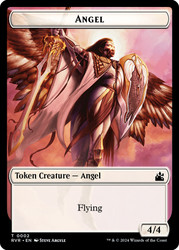 {Angel Token} (Flying)\nRavnica Remastered\nSingle\nMagic The Gathering