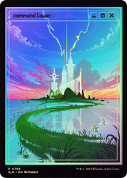Command Tower (Secret Lair) (#758) (Full Art)\nPromo: General\nSingle\nMagic The Gathering