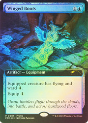 Winged Boots (Stance Socks)\nPromo: General\nSingle\nMagic The Gathering