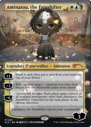 Aminatou, the Fateshifter (Secret Lair) (Borderless)\nPromo: General\nSingle\nMagic The Gathering