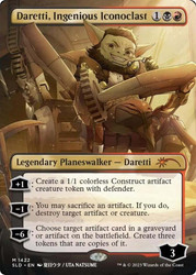 Daretti, Ingenious Iconoclast (Secret Lair) (Borderless)\nPromo: General\nSingle\nMagic The Gathering