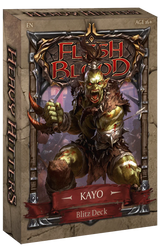 Flesh and Blood - Heavy Hitters Blitz Deck: Kayo [SLD-FAB-INT-HVYBLITZ-EN-KAYO]