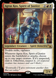Agrus Kos, Spirit of Justice\nMurders at Karlov Manor\nSingle\nMagic The Gathering