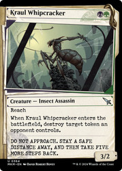 Kraul Whipcracker (Showcase)\nMurders at Karlov Manor - Variants\nSingle\nMagic The Gathering