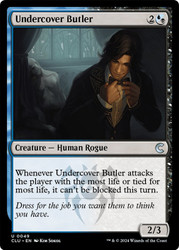 Undercover Butler\nRavnica: Clue Edition\nSingle\nMagic The Gathering