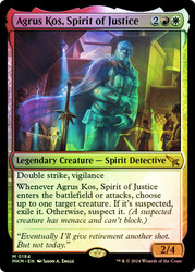 Agrus Kos, Spirit of Justice\nMurders at Karlov Manor\nSingle\nMagic The Gathering