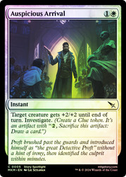 Auspicious Arrival\nMurders at Karlov Manor\nSingle\nMagic The Gathering