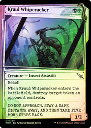 Kraul Whipcracker (Showcase)\nMurders at Karlov Manor - Variants\nSingle\nMagic The Gathering