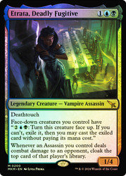 Etrata, Deadly Fugitive\nMurders at Karlov Manor\nSingle\nMagic The Gathering