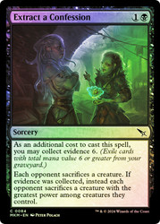 Extract a Confession\nMurders at Karlov Manor\nSingle\nMagic The Gathering