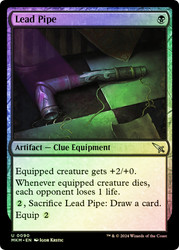 Lead Pipe\nMurders at Karlov Manor\nSingle\nMagic The Gathering
