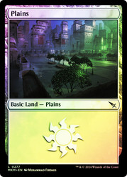 Plains (#277)\nMurders at Karlov Manor\nSingle\nMagic The Gathering