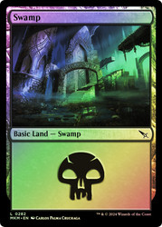 Swamp (#282)\nMurders at Karlov Manor\nSingle\nMagic The Gathering