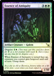 Essence of Antiquity\nMurders at Karlov Manor\nSingle\nMagic The Gathering