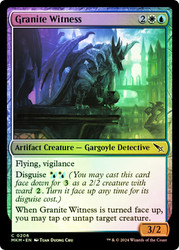 Granite Witness\nMurders at Karlov Manor\nSingle\nMagic The Gathering
