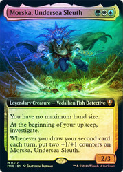 Morska, Undersea Sleuth (Extended Art)\nMurders at Karlov Manor Commander - Variants\nSingle\nMagic The Gathering