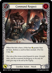 Command Respect Yellow