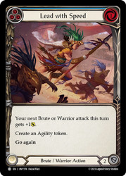 Lead With Speed Blue