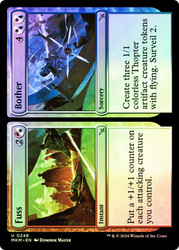 Fuss // Bother\nMurders at Karlov Manor\nSingle\nMagic The Gathering