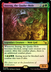 Anzrag, the Quake-Mole\nMurders at Karlov Manor\nSingle\nMagic The Gathering