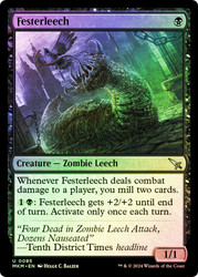 Festerleech\nMurders at Karlov Manor\nSingle\nMagic The Gathering