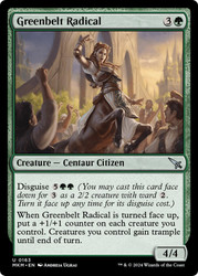Greenbelt Radical\nMurders at Karlov Manor\nSingle\nMagic The Gathering