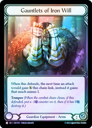 Gauntlets Of Iron Will