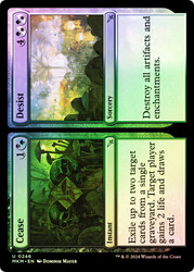 Cease //  Desist\nMurders at Karlov Manor\nSingle\nMagic The Gathering