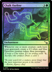 Chalk Outline\nMurders at Karlov Manor\nSingle\nMagic The Gathering