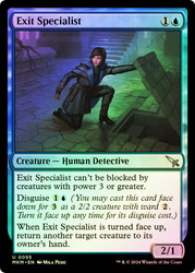 Exit Specialist\nMurders at Karlov Manor\nSingle\nMagic The Gathering