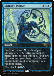 Memory Deluge (Store Championship) (Full Art)\nPromo: General\nSingle\nMagic The Gathering